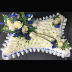 Blue Pillow funerals Flowers
